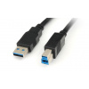 PremiumCord Kabel USB 3.0, A-B, 9pin, 2m ku3ab2bk