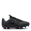 Nike Phantom GX II Academy Junior Firm Ground Football Boots Black/Green 3 (35.5)
