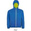SOL'S | Skate, Unisex vetrovka, modrá royal - žltá neon, M