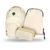 BAAGL 3 SADA Coolmate Beige: batoh, peračník, vrecko