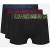 Under Armour Perf Cotton 6in 3Pack Black