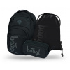 Školní set BAAGL Coolmate Black: batoh, penál, sáček