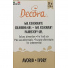 Gélová farba slonová kosť 28 g - Decora