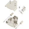 MH Connectors MHDM35-25-K 6560-0139-13 D-SUB púzdro Pólov: 25 kov 45 ° strieborná 1 ks; 6560-0139-13