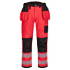 PORTWEST HI-VIS HOLSTER PW3 T501 / Reflexné nohavice - HV červená/čierna UK 41/EU 56