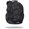 Školský batoh viackomorový CoolPack čierny, odtiene šedej a striebornej 29 l
