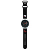 Hello Kitty - silikónový remienok s motívom Kitty hlavičky pre Samsung Watch (46 mm) / Watch 3, Huawei Watch GT 2 / GT 3 (46 mm) – čierny KF2345701
