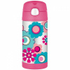 Thermos FUNtainer - detská termoska so slamkou - kvety 355 ml Veľkosť: ks