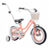 Detský bicykel Sun Baby Heart Bike pre dievčatá- marhuľový