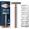 Figaro Gillette King C. Double Edge + 5 ks hlavic