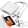 ČÍTAČKA KARIET 2V1 PRE LIGHTNING IPHONE ADAPTÉR MICRO SD/TF 256GB