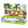 BLUEY Bluey Bingo Scooter Fun, Zábava na skútri - set figúrok a príslušenstva, 630996130858