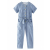 Detská kombinéza - Letný oblek Zara 116 modrá (Blue Stitch dlhé -pyžamy)
