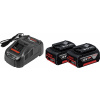 Bosch Professional 1600A00B8J GBA plus GAL 1880 CV akumulátor do nářadí a nabíječka 18 V 5 Ah Li-Ion