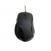 EVOLVEO ML-507B/Ergonomická/Laserová/Pre pravákov/1 600 DPI/Drôtová USB/Čierna (ML-507B)