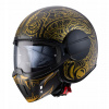 Caberg Ghost - Maori čierna / zlatá - Kask jet L (Caberg Ghost - Maori čierna / zlatá - Kask jet L)