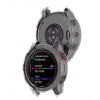 Silikónový rámik pre Garmin Fénix 5, 5 Plus - Transparentný