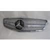 Sportovní maska Mercedes C Class W204 C63 AMG look, stříbrná-chrom