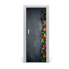 Fototapeta na dvere samolepiace korenie a bylinky 75x205