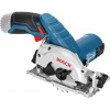 Bosch GKS 10.8 V-LI 8,5 cm Čierna, Modrá, Kovová 1400 ot/min (06016A1002)