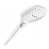 Hansgrohe Raindance Select E - Sprchová hlavica, 3 prúdy, EcoSmart+, matná biela 28729700