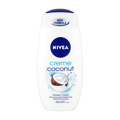 Nivea Coconut Cream sprchový gél 250 ml (Nivea SG 250ml creme coconut)