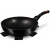 Wok panvica - Granity panvica wok 28 cm Berlinger Indukčné (Wok panvica - Granity panvica wok 28 cm Berlinger Indukčné)