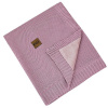 EKO Deka bambusová s velúrovou podšívkou Lilac 100x80 cm PLE-90-LILAC
