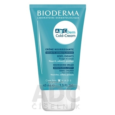 LABORATOIRE BIODERMA BIODERMA ABCDerm Cold Cream výživný ochranný pleťový krém 1x45 ml 45 ml