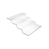 Fine Dine Vetro priesvitné sklenené schody pre bufet - 400x350 mm | Fine Dine