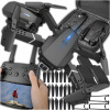 E99 DRONE 4K KAMERY VYHNUTIE SA PREKÁŽKAM WIFI 2x BATÉRIA (DRONE E99 PRO WiFi Púzdro 2 LED HD KAMERY 3 BATÉRIE 1800mAh XXL SET)