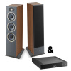 Set Focal Theva N°3 tmavé drevo + Naim CI-Uniti 102
