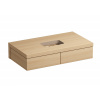 Ravak X000001034 FORMY umývadlová skrinka 120x55x22cm, dub + vešiak X000001034