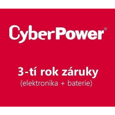 CyberPower 3. rok záruky pro OLS3000E_1 EXW3Y0100