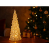 Vianočná dekorácia LED stromček, 17 cm