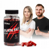 Viacúčelové kapsuly FITALL Burn Fat s prírodnou príchuťou 200 ml 56 g 90 ks