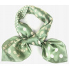 Šatka - Šál demur polyester béžový, zelený (Gawroszek Gawroszek Bandana Scarf 70/70 cm zelená)