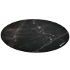 AROZZI AROZZI Zona Floorpad Black Marble/ ochranná podložka na podlahu/ kulatá 121 cm průměr/ design černý mramor