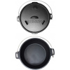 Klarstein ToCi Dutch Oven, holandská rúra, BBQ, žíhaná liatina, zdvihák pokrievky, 9 l