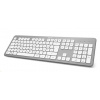 Hama bezdrátová klávesnice KW-700, stříbrná/bílá 182610