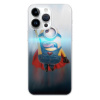 Silikonové pouzdro iSaprio - Apple iPhone 15 Pro Max - Mimons Superman 02 (Odolný silikonový kryt, obal, pouzdro iSaprio - Apple iPhone 15 Pro Max - Mimons Superman 02 - skvělá ochrana a pružnost, sty