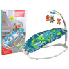 Lean Toys Detské multifunkčné lehátko 2v1 - zelené