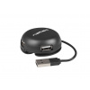 Natec Hub USB 2.0 BUMBLEBEE 4-ports, Black NHU-1330