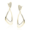 Olivie Strieborné náušnice VALENTINA GOLD 7041 Ag 925; ≤2,7 g.