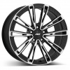 Alu disk AEZ Alaska dark 9x20, 5x130, 71.6, ET54 Black/polished