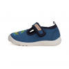 Chlapčenská plátená obuv D.D.step CSB-41614A BAREFOOT bermuda blue