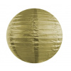 Papierový lampión zlatý- 25cm