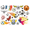 Zmyvateľné tetovačky pre deti Futbal Vzor 1