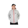 FOX RAGE - Mikina Voyager Hoody svetlo šedá veľ. L