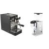 Stone Espresso Lite Black + Rocket Espresso FAUSTINO 3.1, white